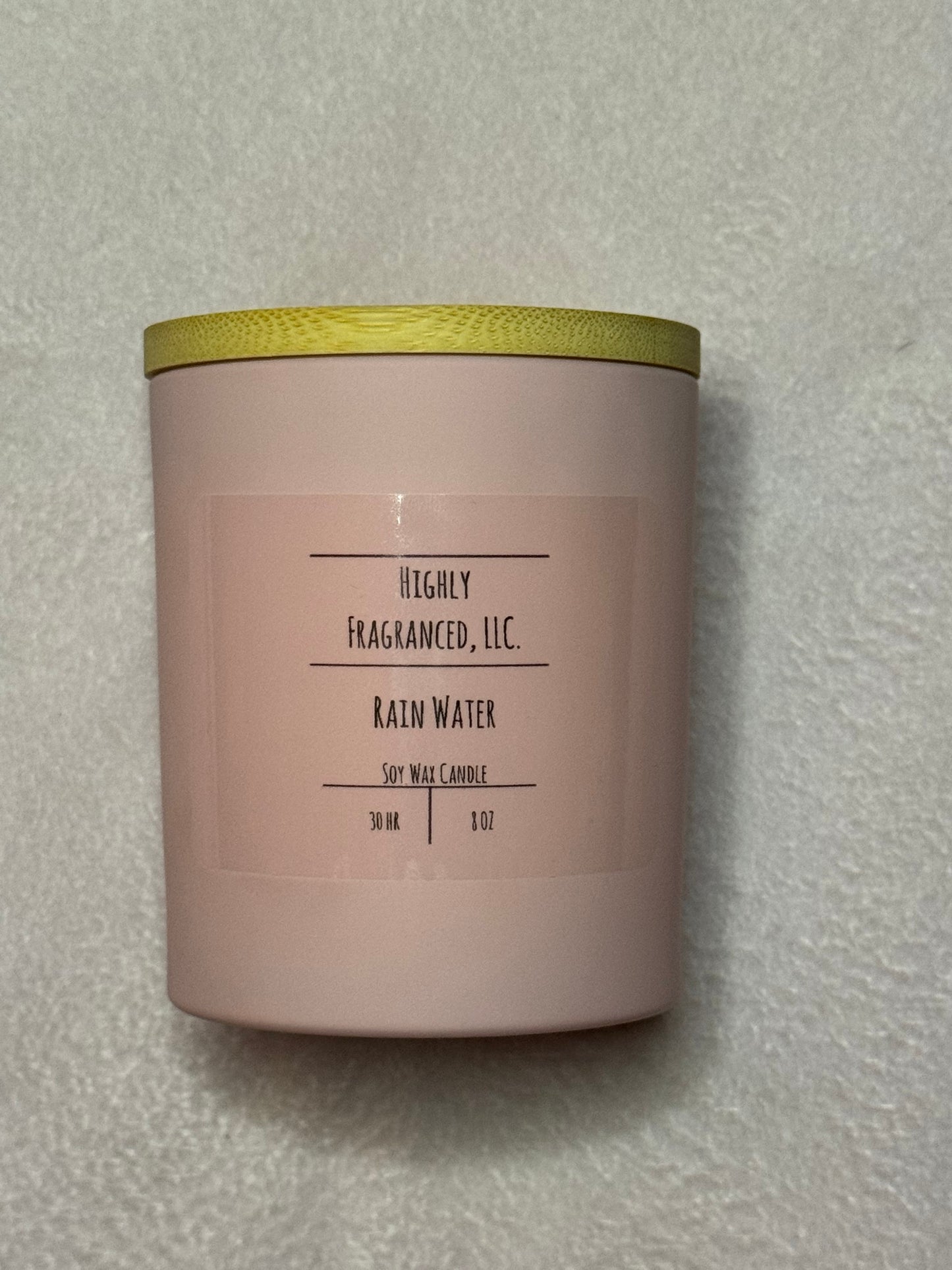 Rain Water Scented Candle