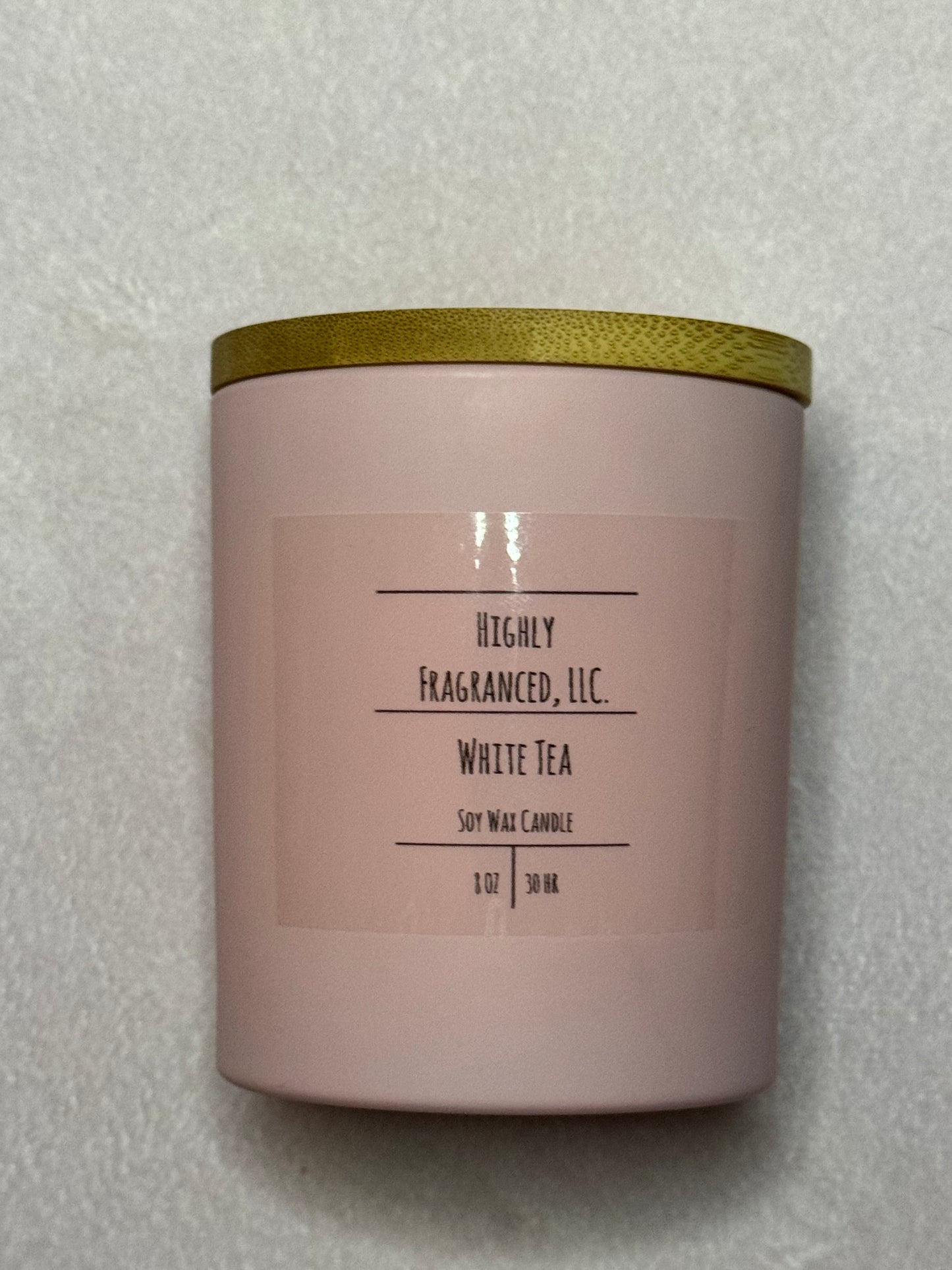 White Tea Scented Candle