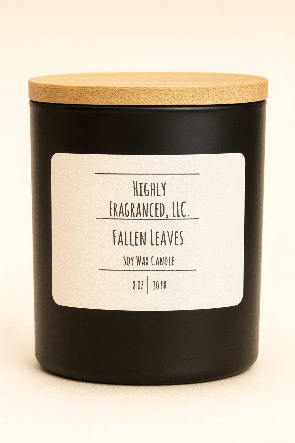 Fallen Leaves Scented Candle