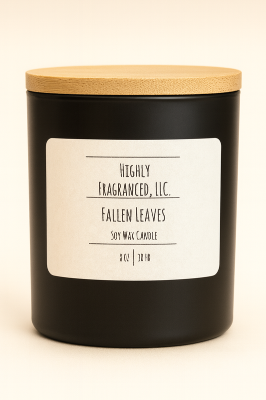 Fallen Leaves Scented Candle