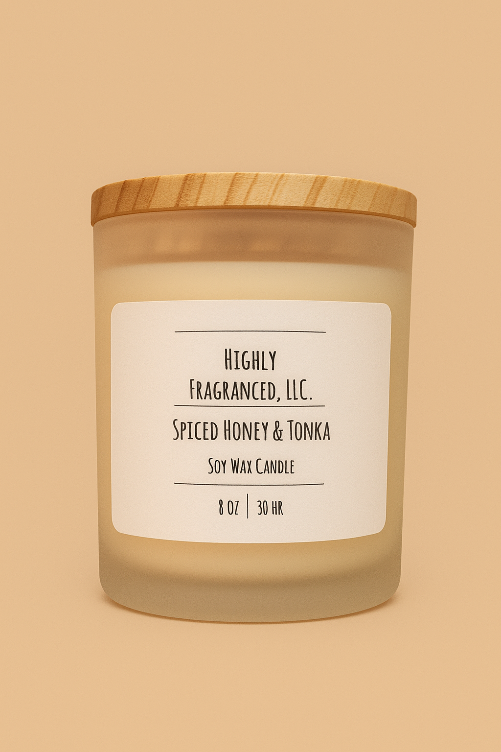 Spiced Honey & Tonka Scented Candle