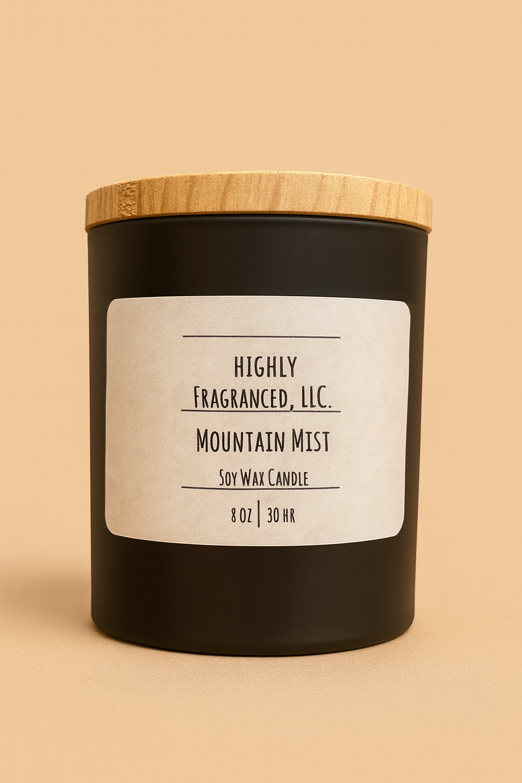 Mountain Mist Scented Candle