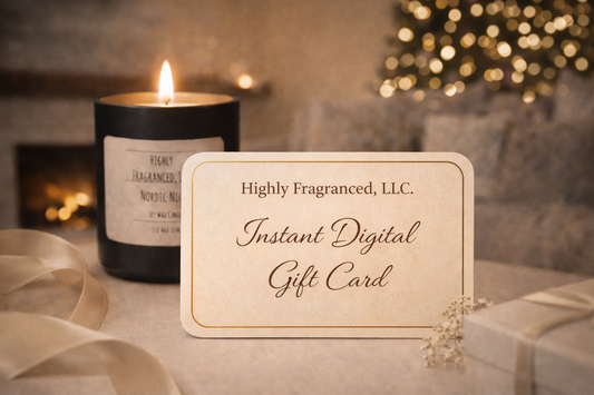 Highly Fragranced Digital Gift Card