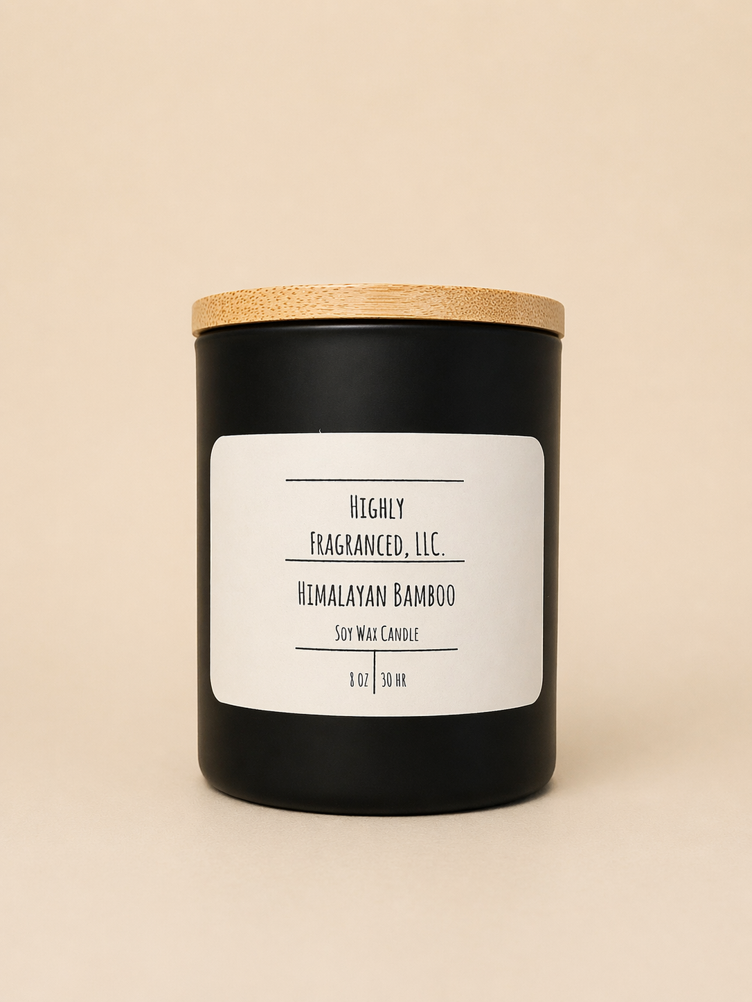 Himalayan Bamboo Scented Candle
