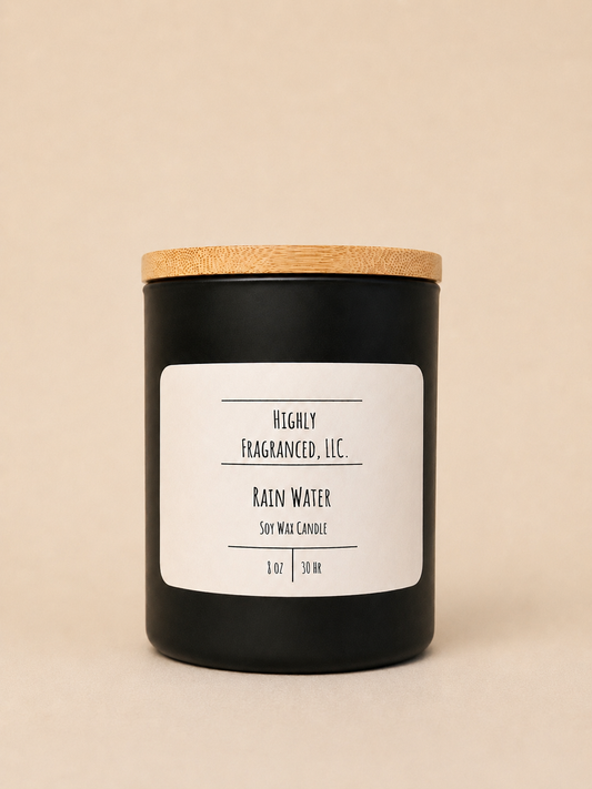Rain Water Scented Candle