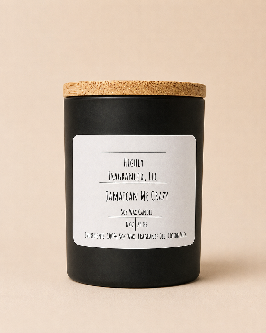 Jamaican Me Crazy Scented Candle