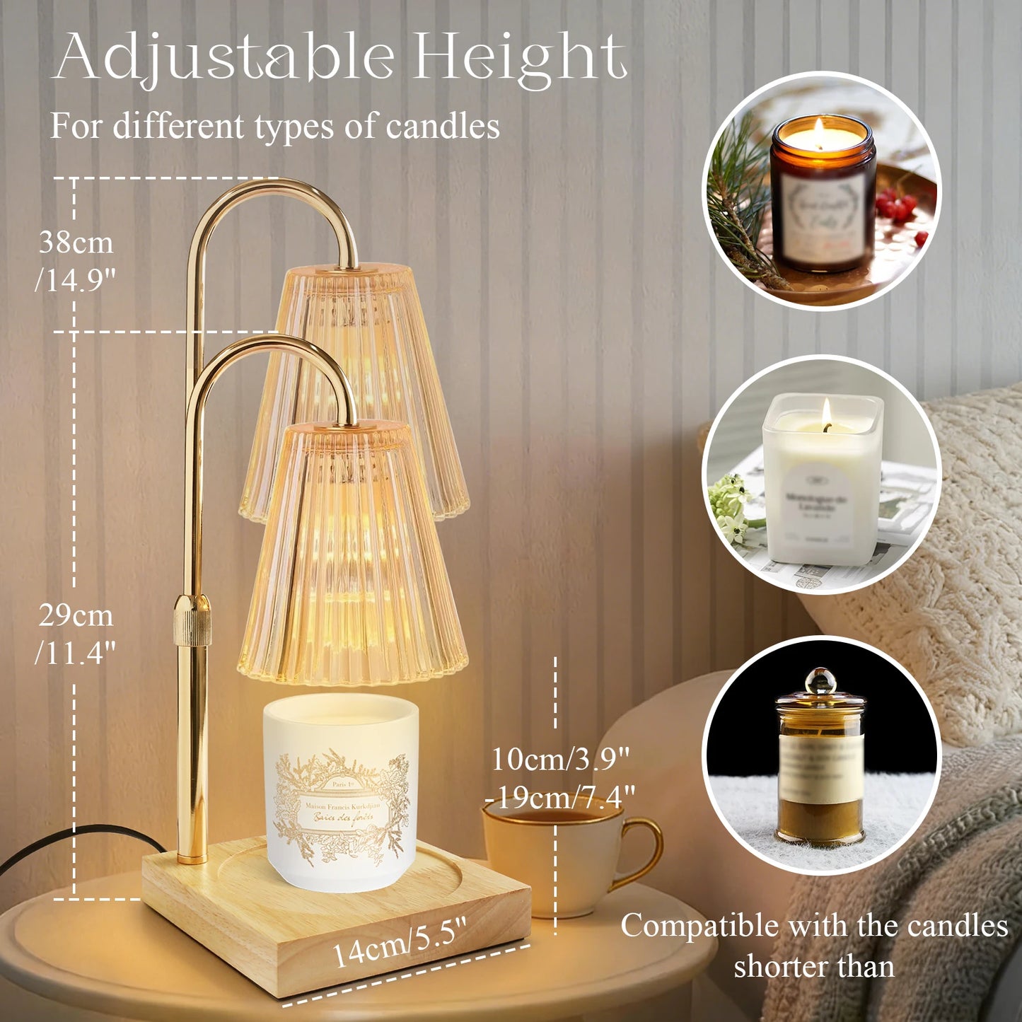 Luxury Candle Warmer Lamp
