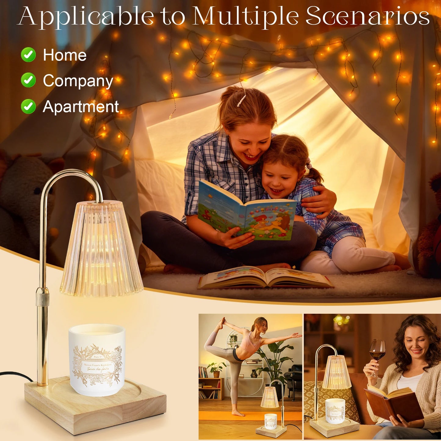 Luxury Candle Warmer Lamp